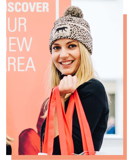 Dank der Promotion-Kräfte von ucm.agency wird Ihre Promotion-Aktion zum vollen Erfolg