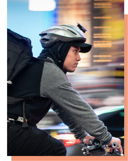 Fahrradkuriere von ucm.agency