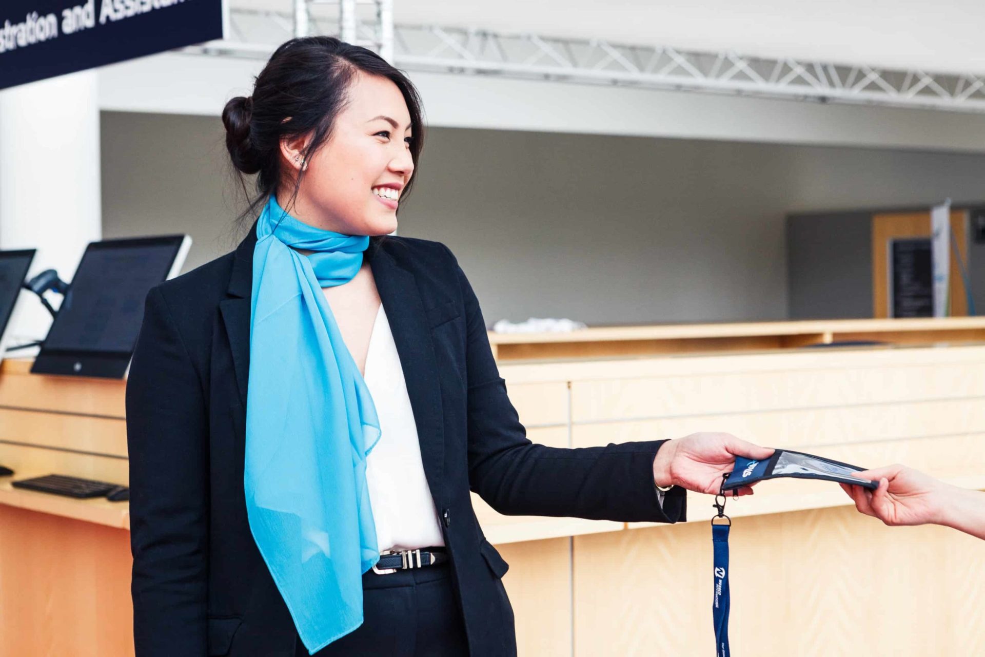 Kongress-Hostessen von ucm.agency sorgen für einen erfolgreichen Ablauf der Tagung Kongress-Hostessen von ucm.agency sorgen für einen erfolgreichen Ablauf der Tagung